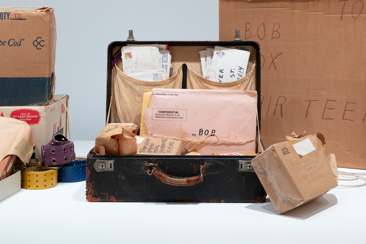 Ray Johnson &amp;amp; Robert Warner,&amp;nbsp;The Bob Boxes,&amp;nbsp;1988, 13 cardboard boxes containing mail art, objects, and ephemera, Collection of the Art Institute of Chicago