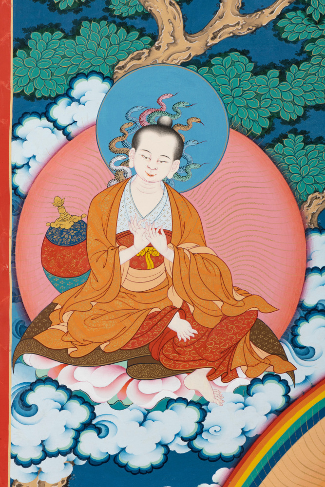 Avalokitesvara སྤྱིན་རས་གཟིགས། (detail)