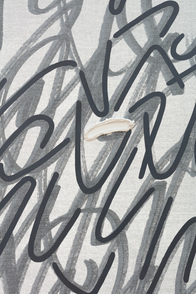 Detail of painting by Amy Feldman