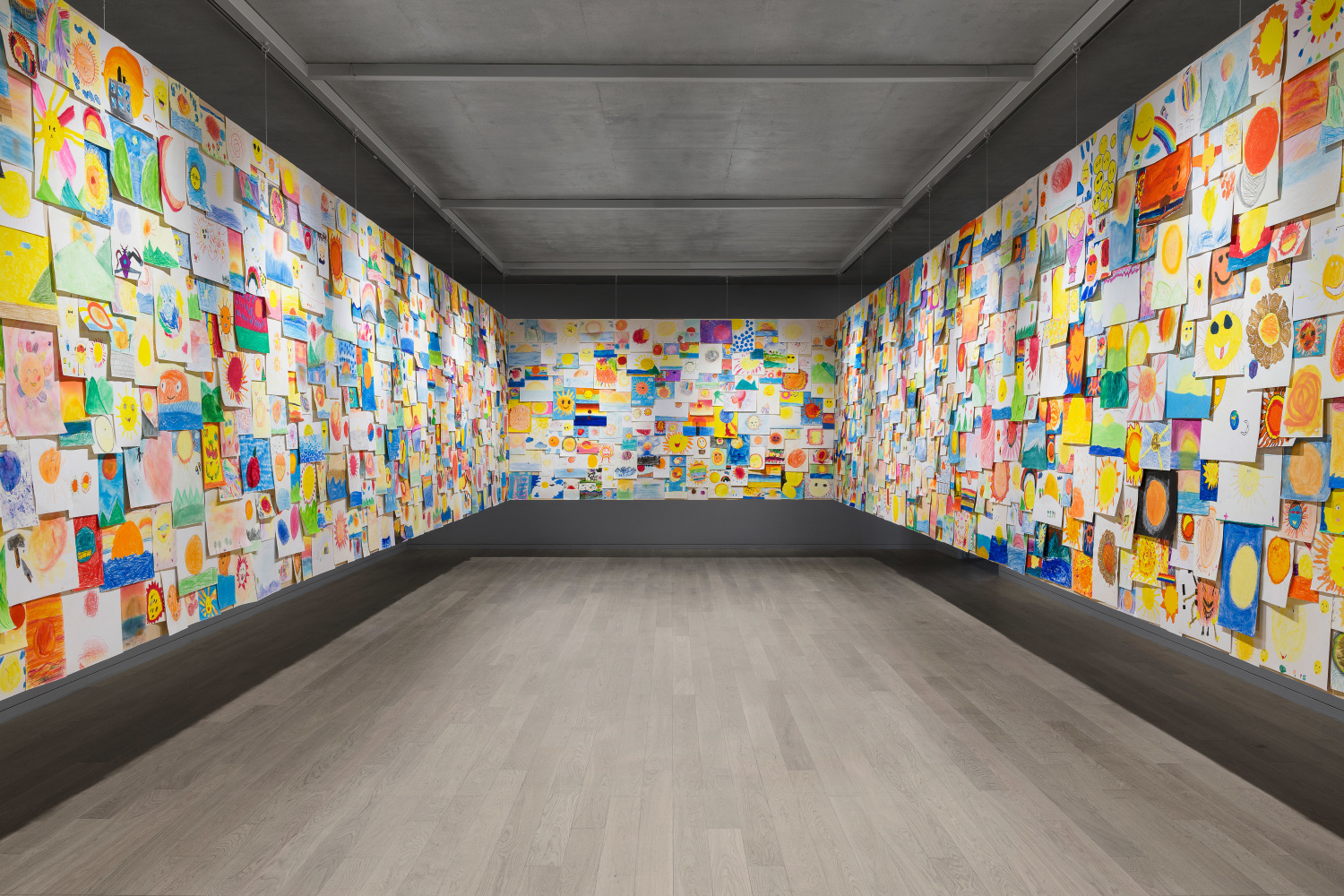 Installation view, Ugo Rondinone, BURN TO SHINE, Museum SAN, Wonju, 2024