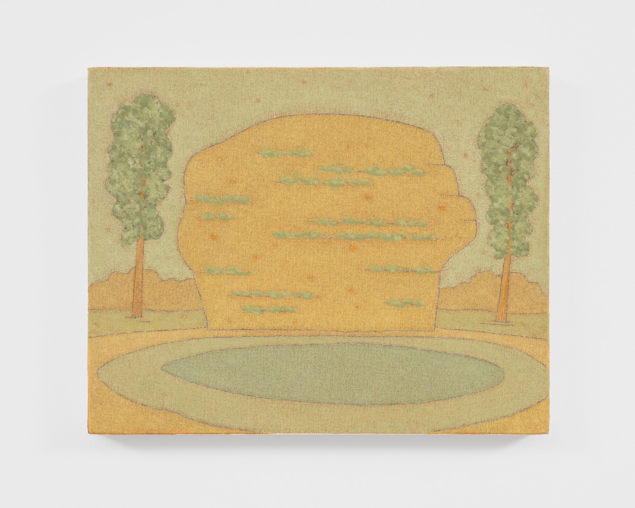 painting of a landscape by John Dilg