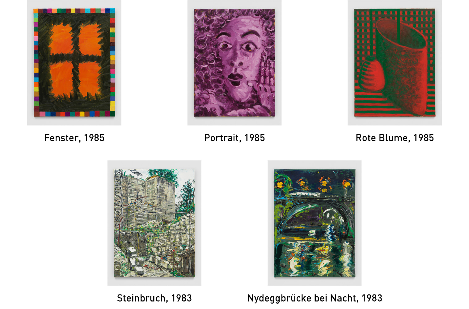 paintings by Jean-Frédéric Schnyder