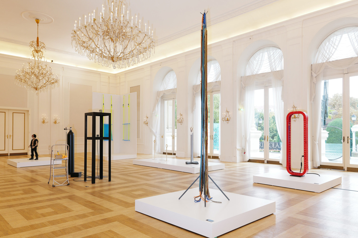Installation view, Liesl Raff, Particolare, Kursalon H&amp;uuml;bner, Vienna, 2024