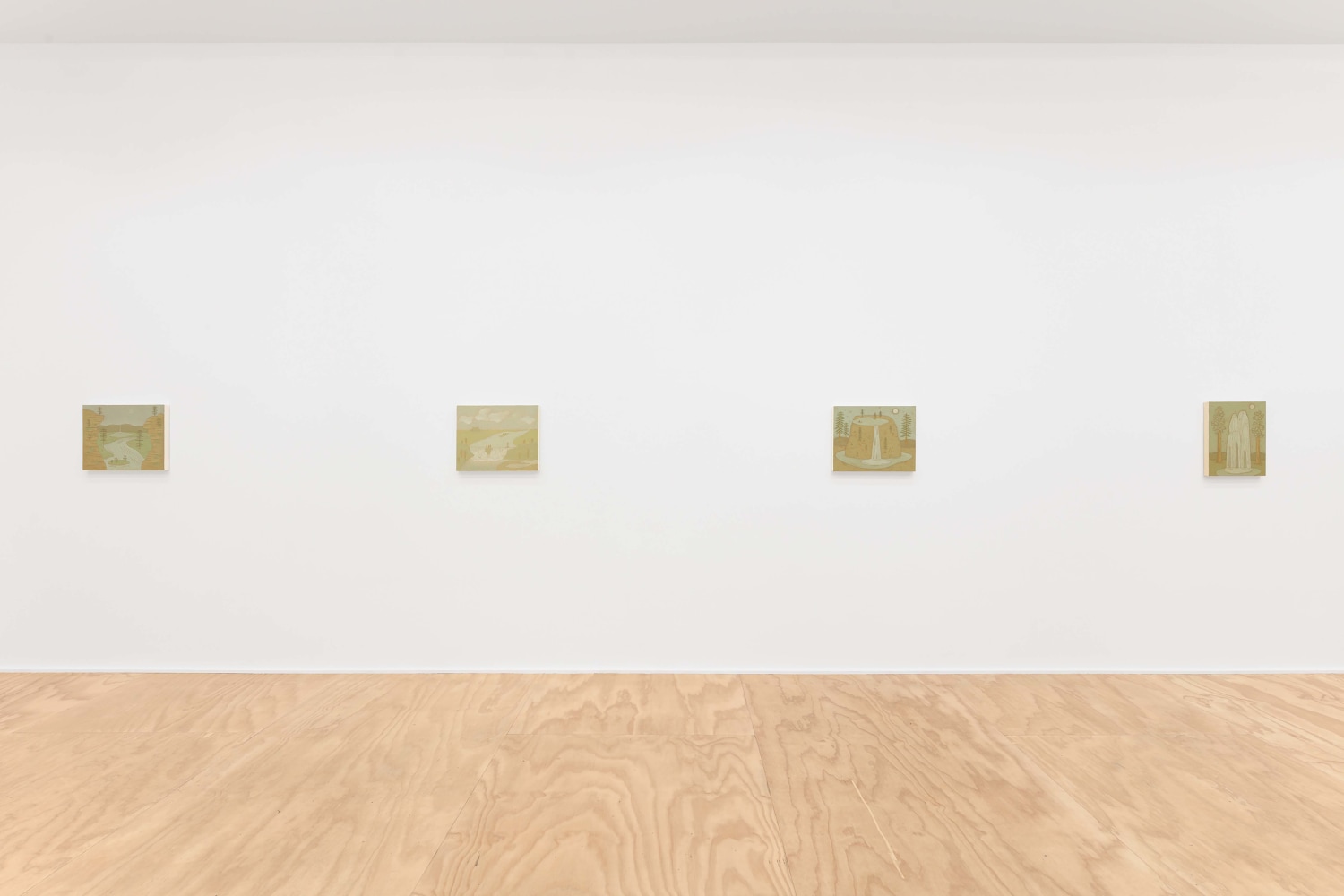Installation view, John Dilg,&amp;nbsp;Flight Path, Eva Presenhuber, New York, 2021