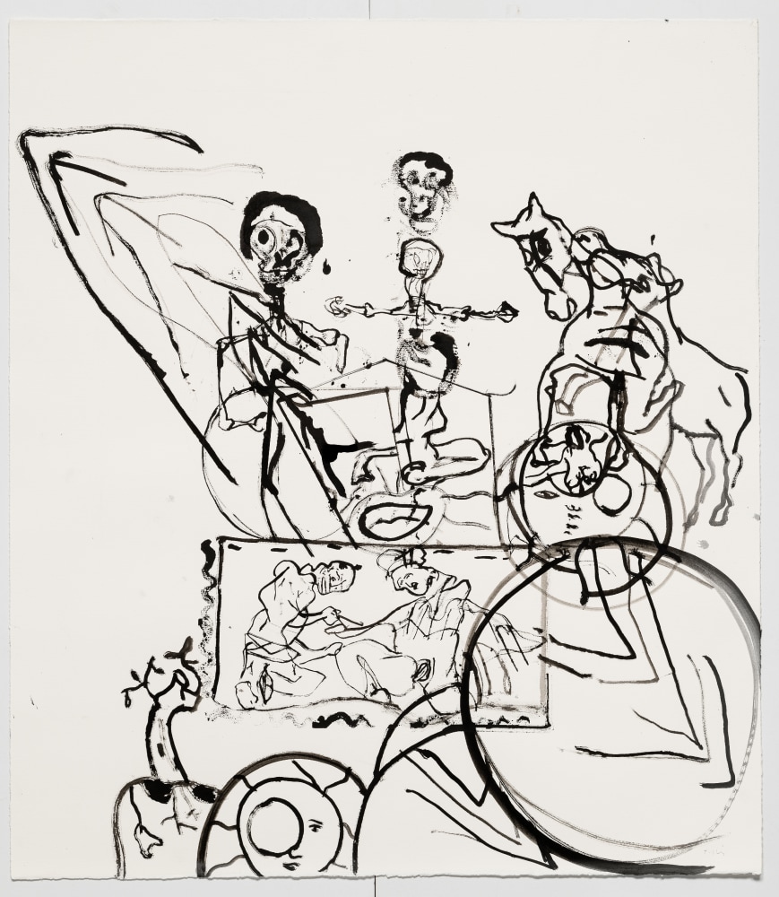 Drawing by Tobias Pils