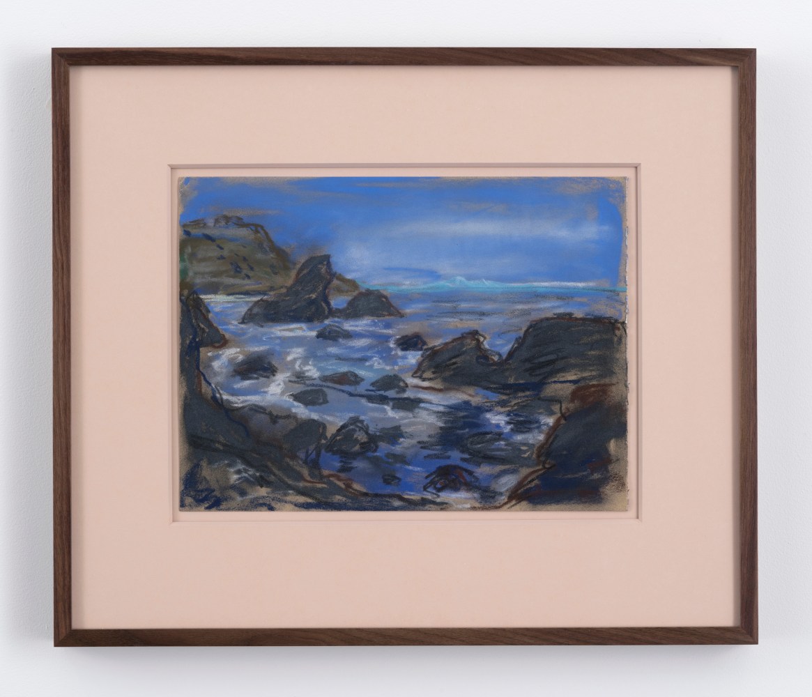 KAREN KILIMNIK
fog at muir beach
2016
Pastel on paper
Sheet 24 x 32 cm / 9 3/8 x 12 5/8 inches
Frame 42.5 x 50 cm / 16 3/4 x 19 3/4 inches