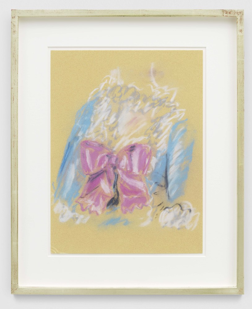 KAREN KILIMNIK
An 18th century costume with silk bow and lace
2016
Pastel on ingres paper
Sheet 32 x 24 cm / 12 1/2 x 9 1/2 in
Frame 44.5 x 36 x 3.5 cm / 17 1/2 x 14 1/4 x 1 3/8 in
KILIM49569