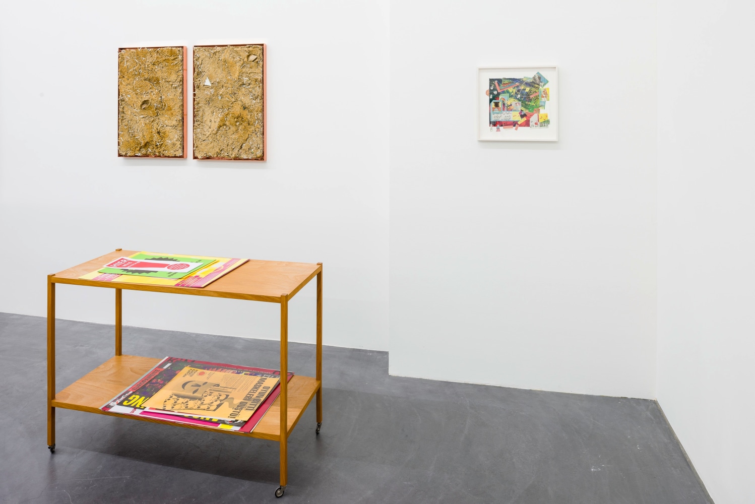 Installation view, Works on Paper, Galerie Eva Presenhuber, L&amp;ouml;wenbr&amp;auml;u Areal, Zurich, 2015