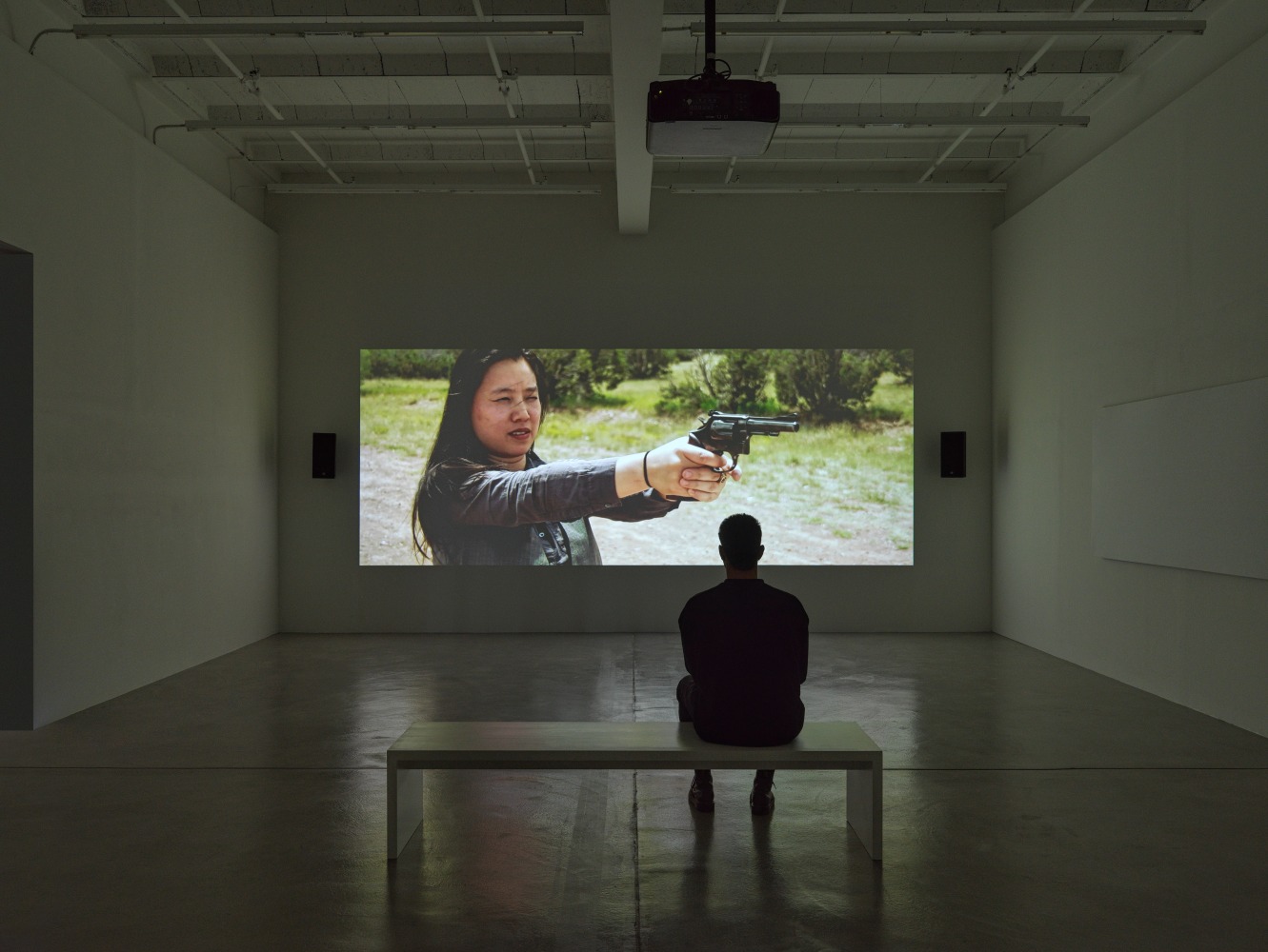 Installation view, Raven Chacon, Galerie Eva Presenhuber, Maag Areal, Zurich, 2024