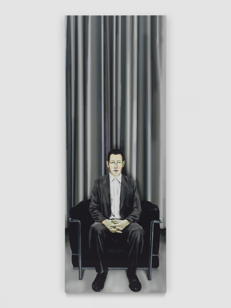 Gatekeeper (Closed)

2024

Nail polish, ink on PVC

232 x 85 cm / 91 3/8 x 33 1/2 in

&amp;copy; Louisa Gagliardi