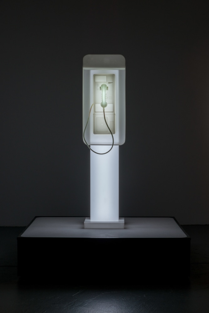 Installation view of Works by Doug Aitken