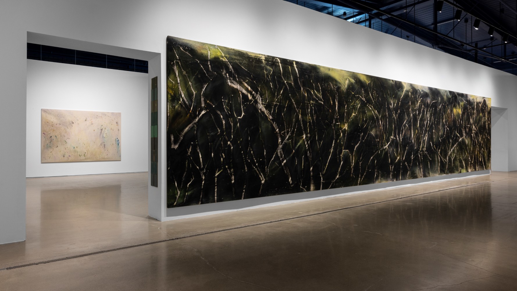 installation view sam falls cleveland