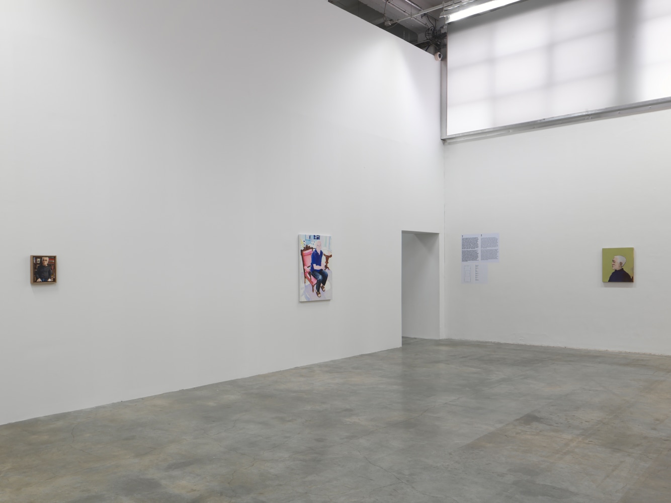 Installation view of works by John Giorno