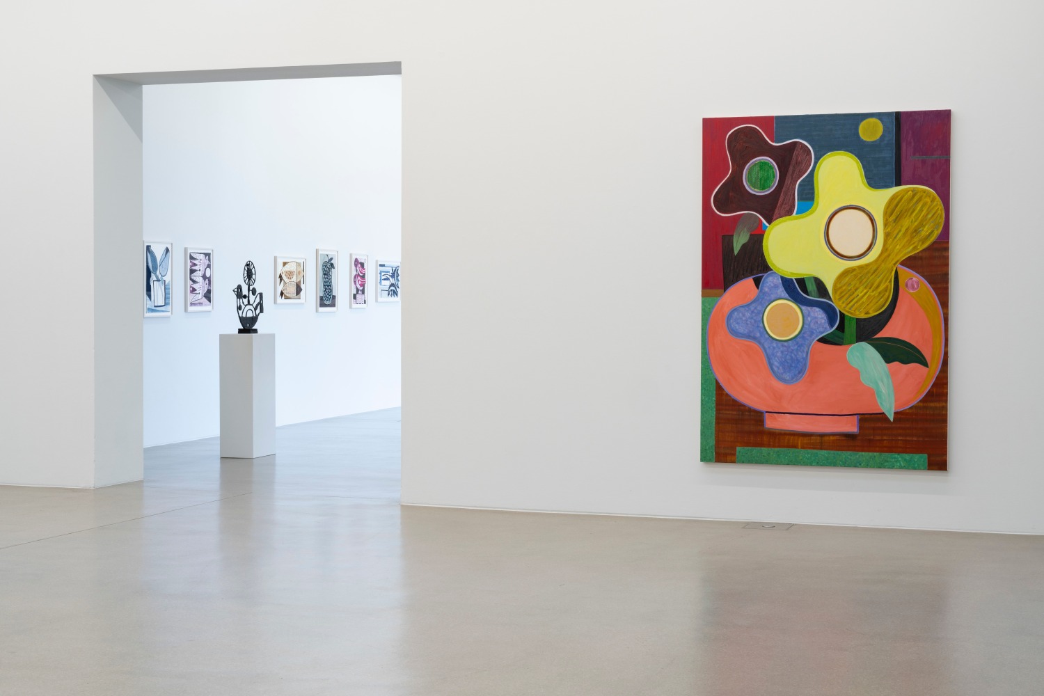 Installation view, Austin Eddy, Still Life, Kunstverein Heilbronn, Heilbronn, 2024