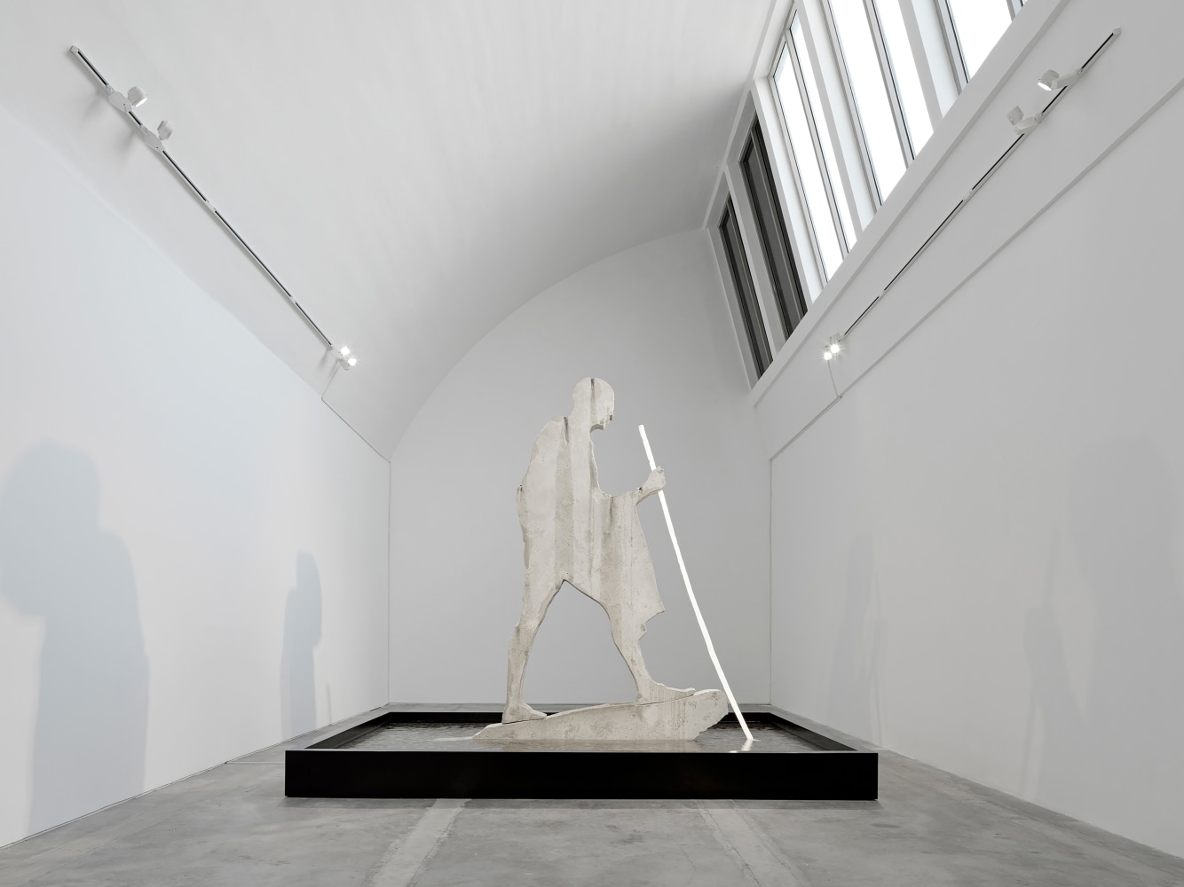 Installation view of Works by Doug Aitken