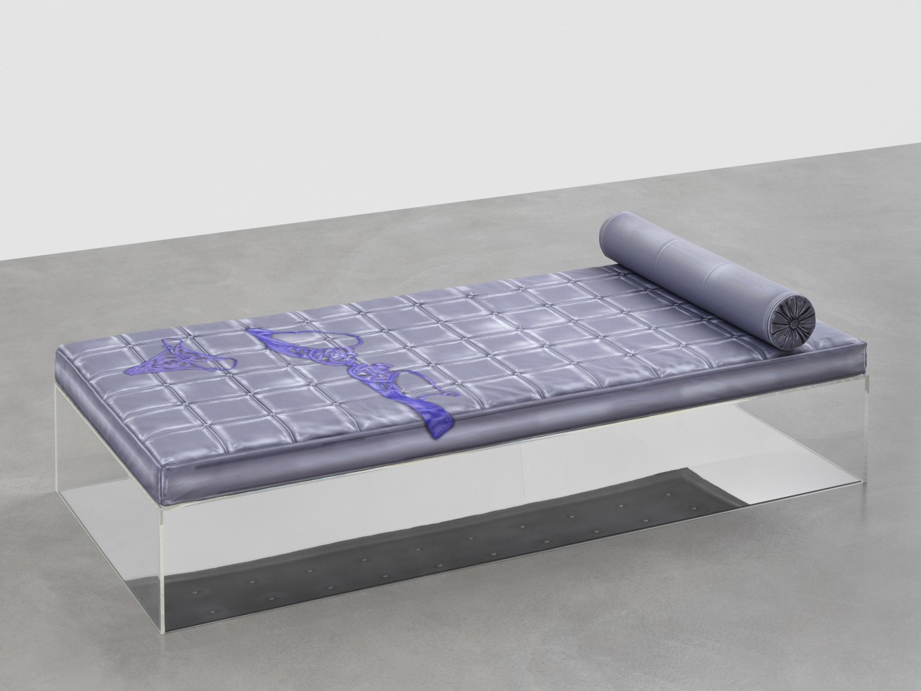 Like one of your French girls 

2023

Ink on Polyester, foam, mirror, plexiglas

56 x 200 x 90 cm / 22 x 78 3/4 x 35 3/8 in

@ Louisa Gagliardi