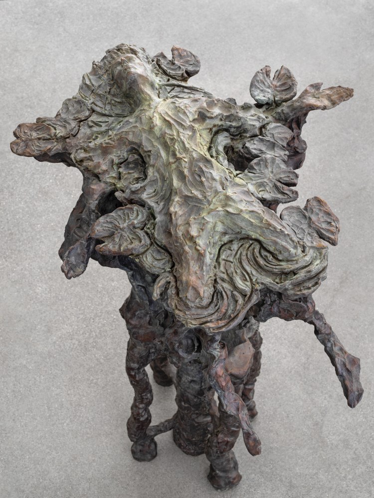 Jean-Marie Appriou Ophelia 2020 Patinated bronze 84 x 53 x 41 cm / 33 1/8 x 20 7/8 x 16 1/8 in