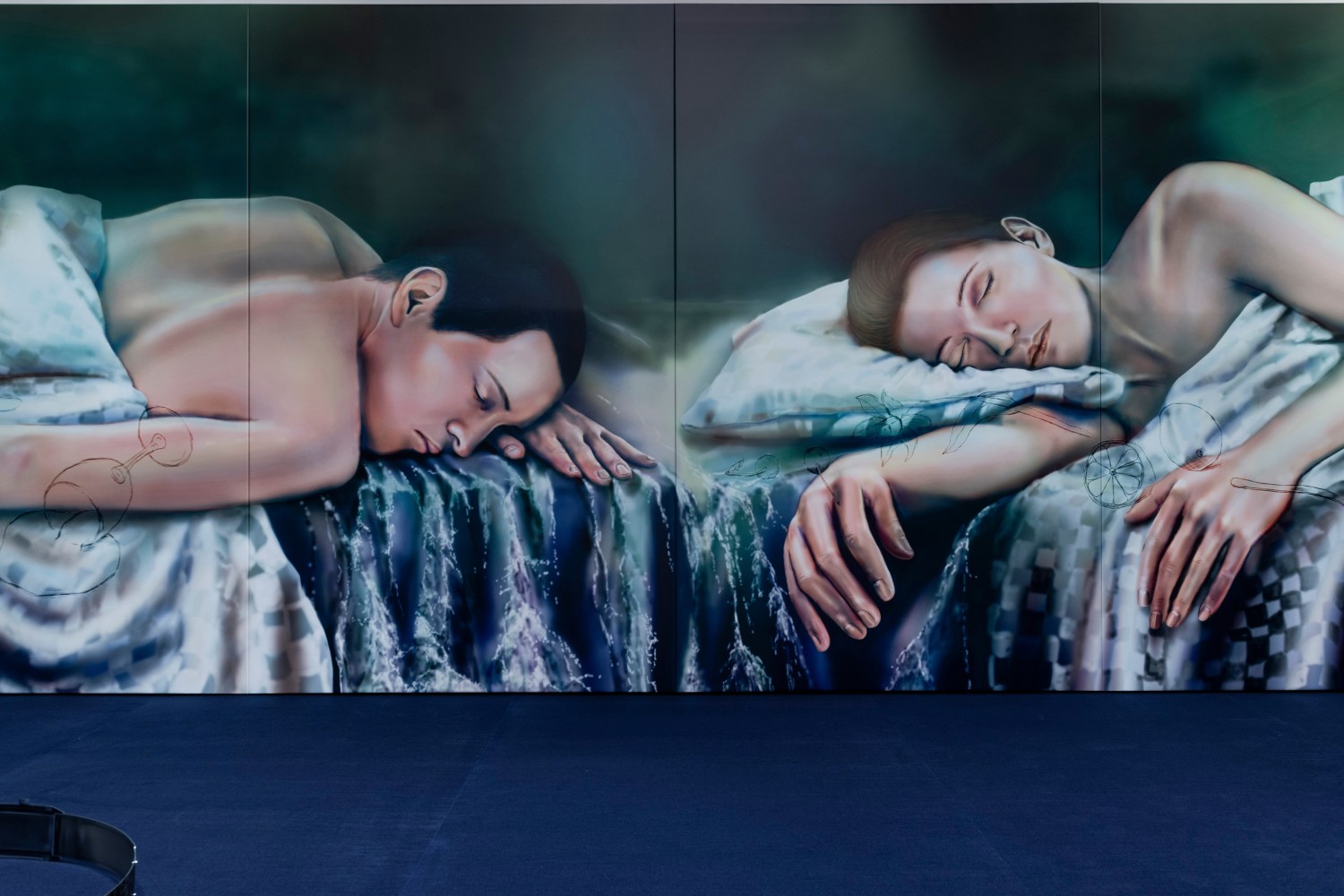 Installation view, Louisa Gagliardi, Many Moons, MASI, Lugano, 2025