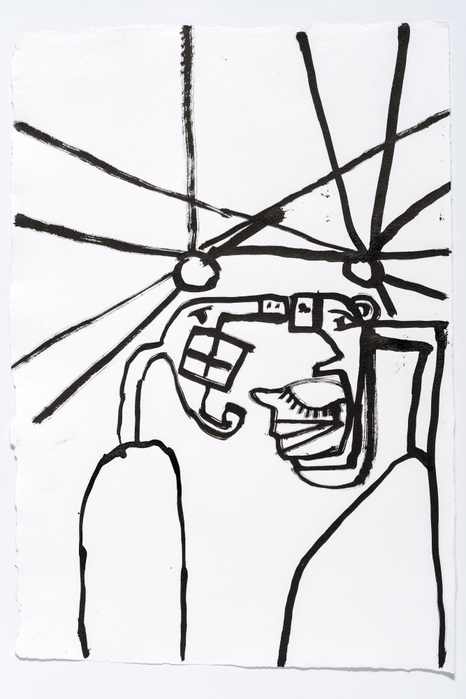 Untitled (Antiparos)

2018

India ink on paper

Sheet 56 x 38 cm / 22 x 15 in

Frame 63 x 44.5 x 3 cm / 24 3/4 x 17 1/2 x 1 1/8 in

&amp;copy; Tobias Pils