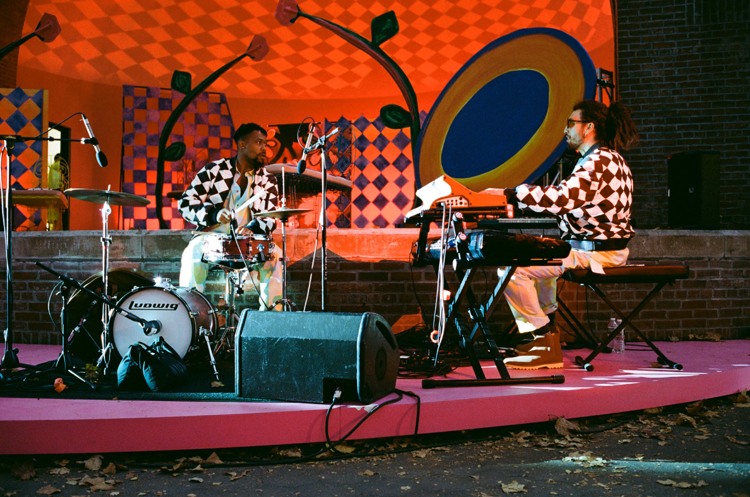 installation view of performance