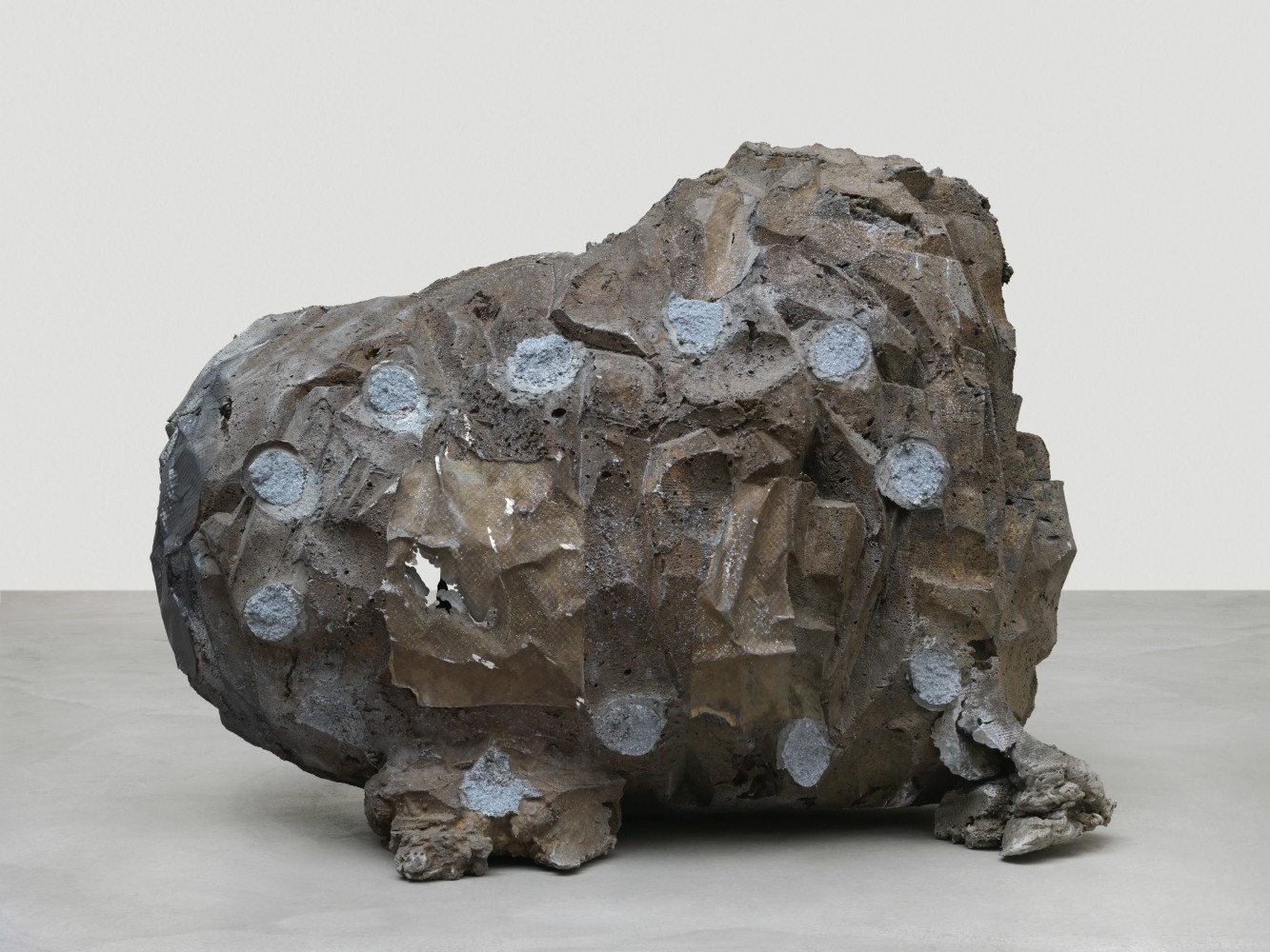 Jean-Marie Appriou The cave of time (mystique) 2018 Cast aluminum Approx. 109 x 146 x 57 cm / 42 7/8 x 57 1/2 x 22 1/2 in