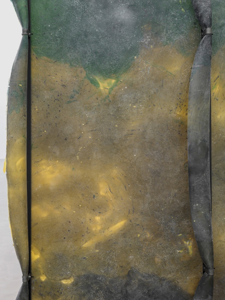 Crush 4

2025

Metal, latex, pigment, talcum

300 x 200 x 30 cm / 118 1/8 x 78 3/4 x 11 3/4 in

&amp;copy; Liesl Raff