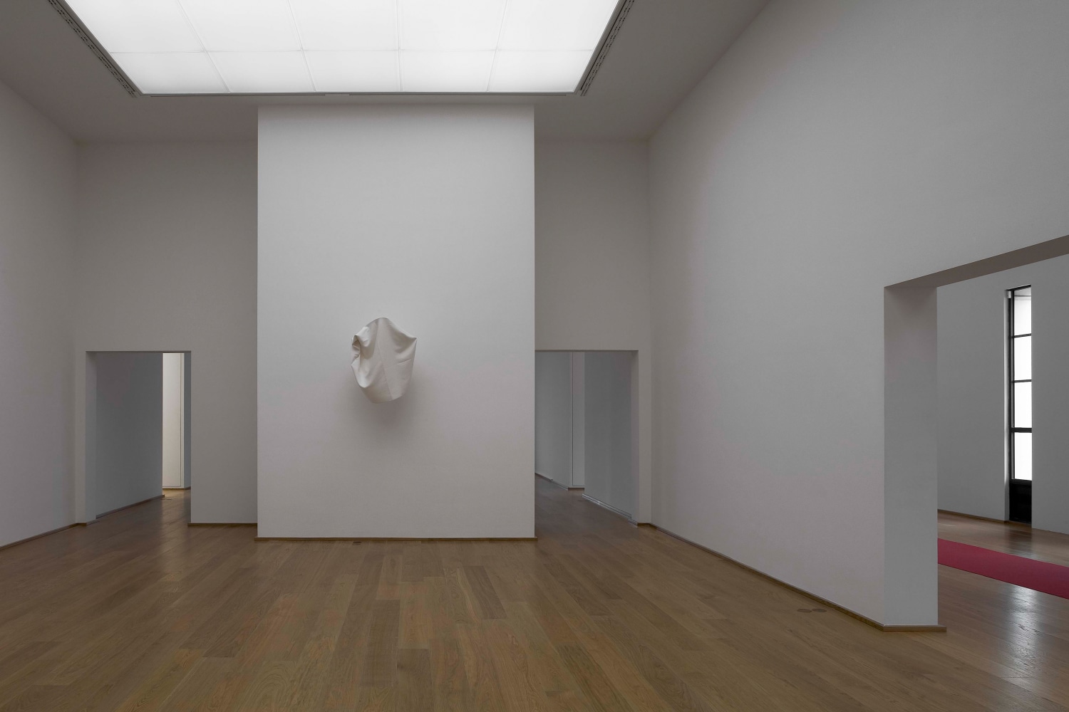 Installation view of works by Trisha Donnelly