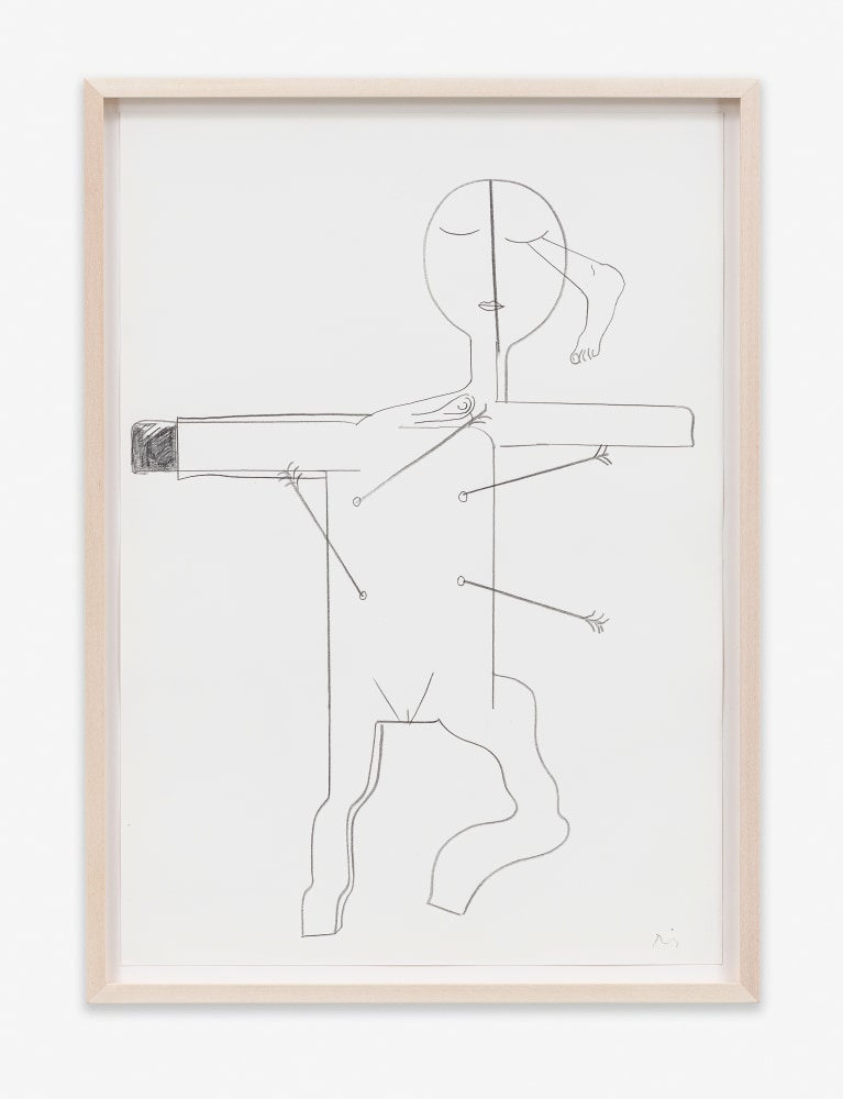Untitled

2025

Pencil on paper

Sheet 42 x 33 cm / 16 1/2 x 13 in

Frame 45.5 x 33 x 3.5 cm / 17 7/8 x 13 x 1 3/8 in

&amp;copy; Tobias Pils