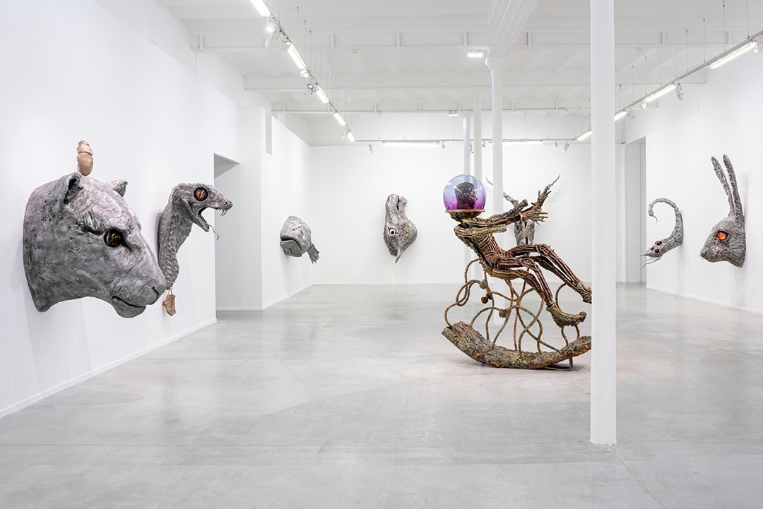 Installation view, Jean-Marie Appriou, La cinqui&amp;egrave;me essence, Mo.Co., Montpellier, 2025&amp;nbsp;