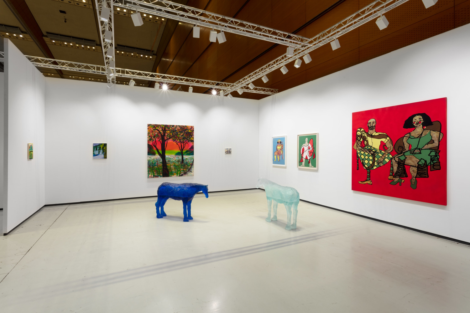 Installation view, Galerie Eva Presenhuber, Frieze Seoul, Seoul, 2023