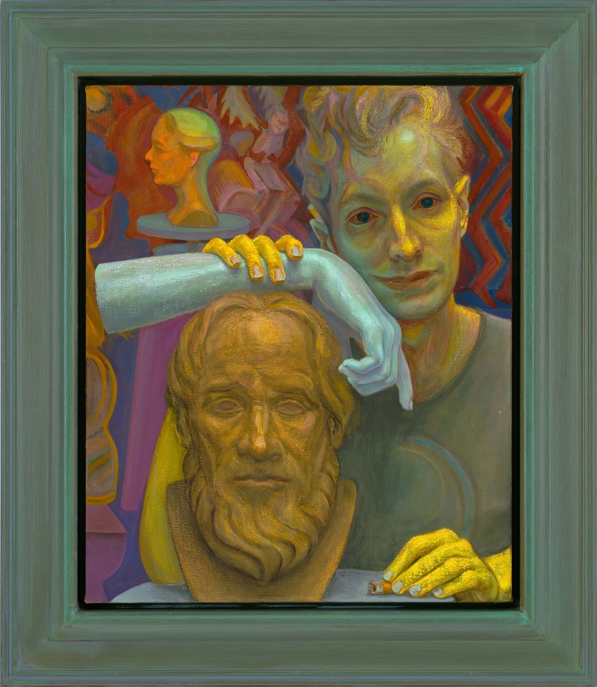 Painting by Steven Shearer