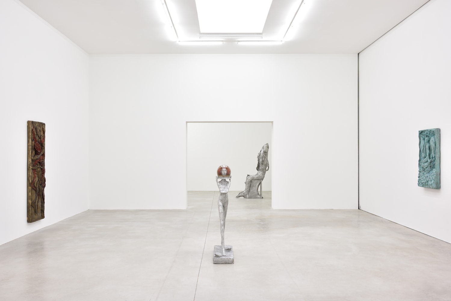 Installation view of Works by Jean-Marie Appriou