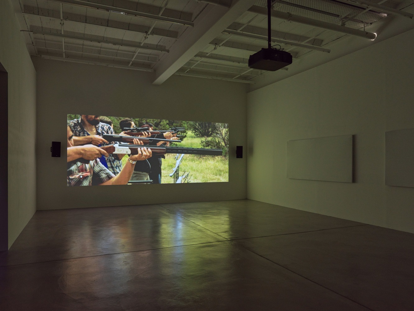 Installation view, Raven Chacon, Galerie Eva Presenhuber, Maag Areal, Zurich, 2024