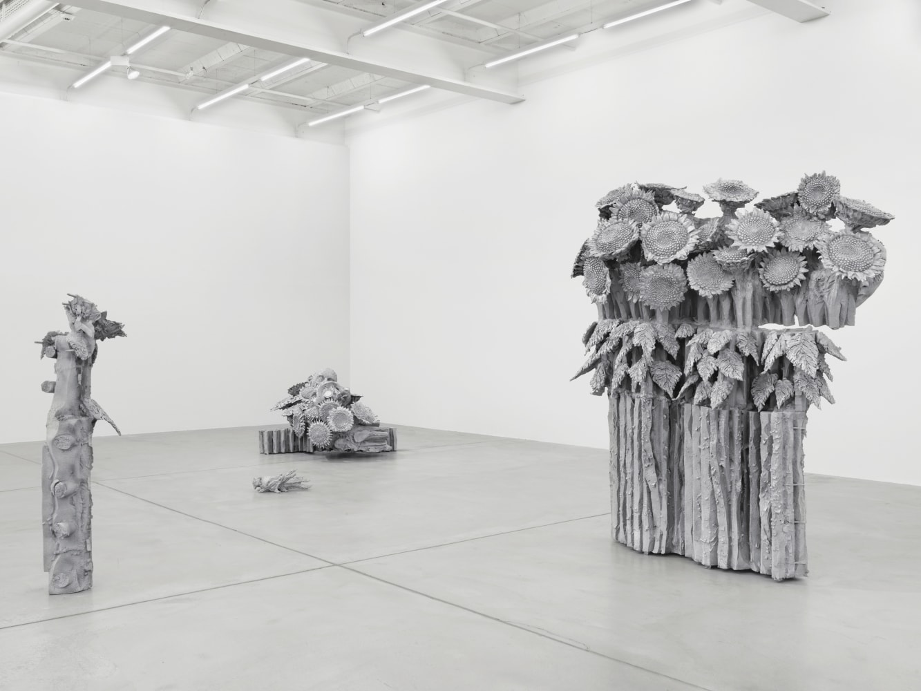 Installation view of Jean-Marie Appriou sculpture exhibition