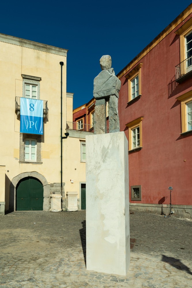 Installation view, Ugo Rondinone, the first, Panorama Pozzuoli, Napoli, 2025