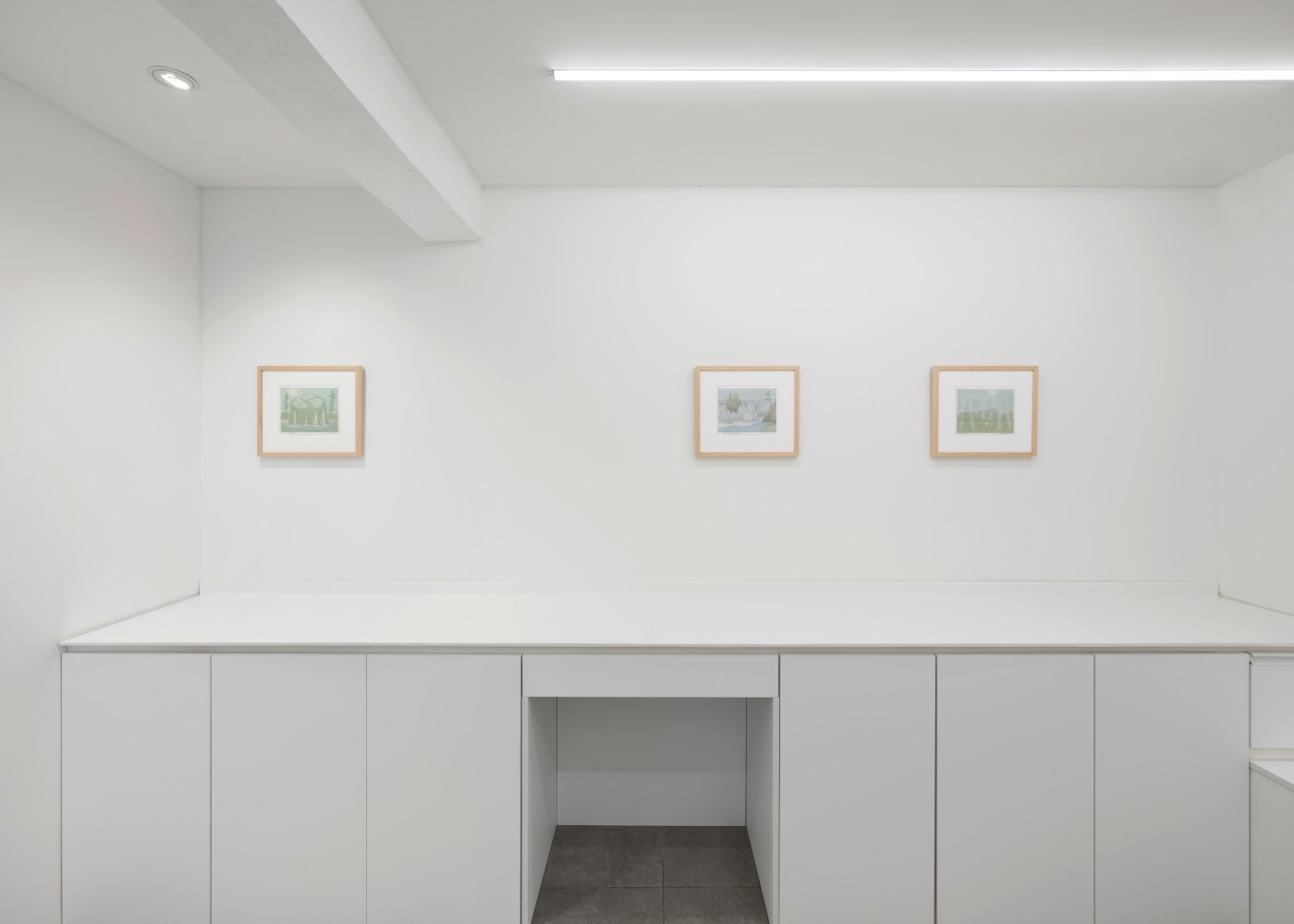 Installation view, John Dilg, Perpetual World, Galerie Eva Presenhuber x P21, Seoul