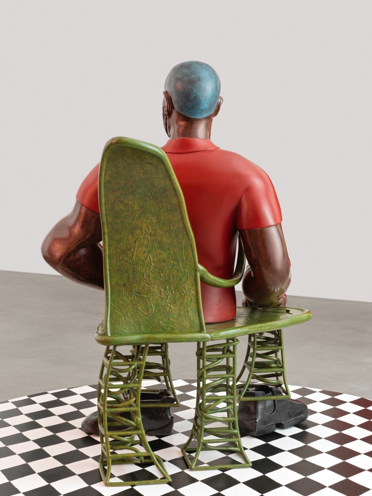 Work by Tschabalala Self