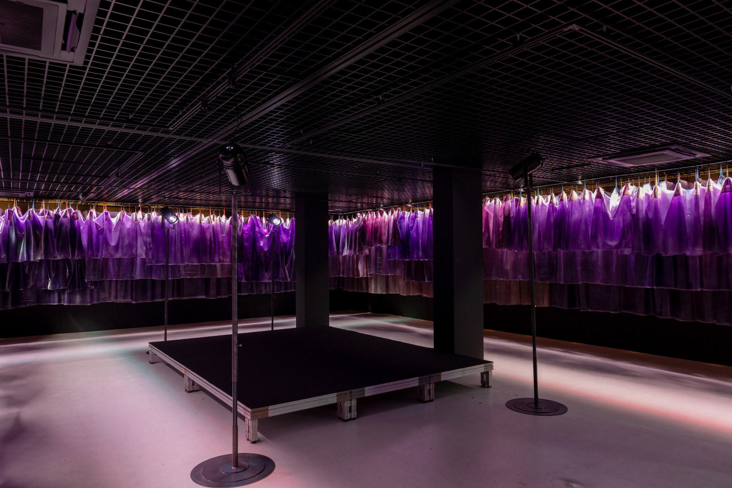 Installaton views, Liesl Raff, Club Liaison, 15th Gwangju Biennale, Gwangju, 2024