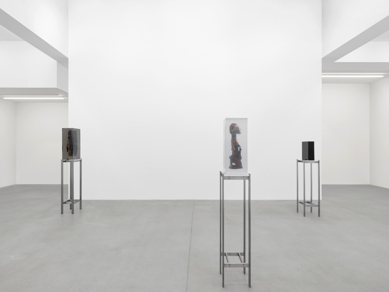 Installation view, Matthew Angelo Harrison, American Ghost, Galerie Eva Presenhuber, Waldmannstrasse, Zurich, 2024