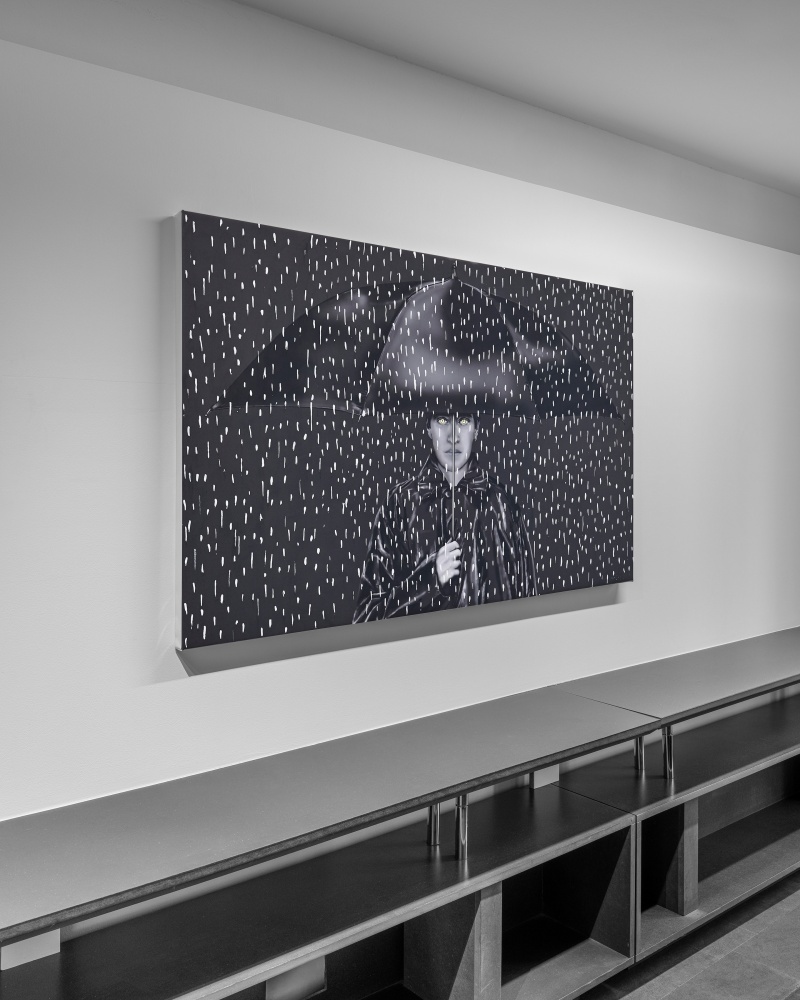 Installation view, Louisa Gagliardi, Hard-pressed, Galerie Eva Presenhuber x 75 Faubourg, Paris, 2025