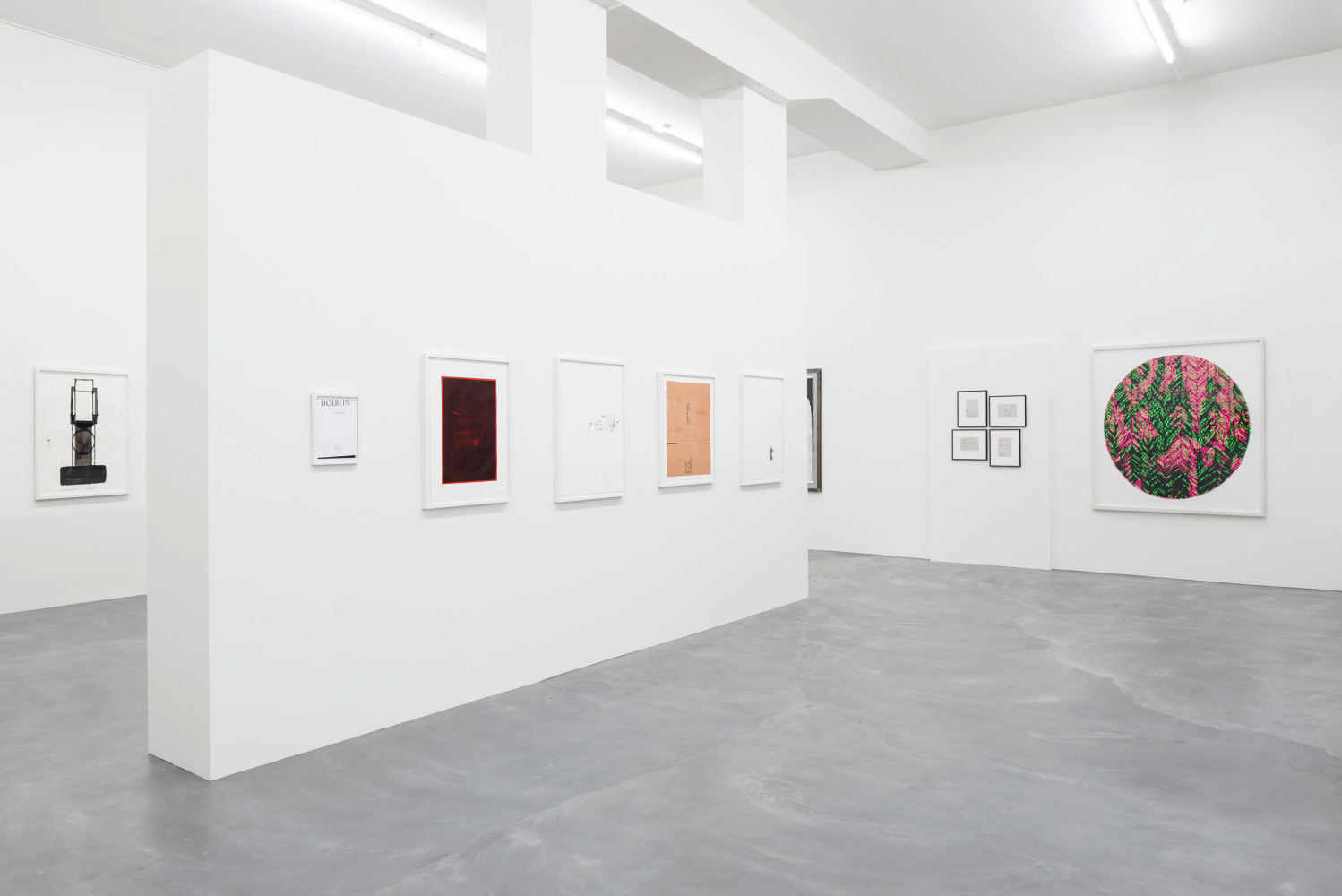 Installation view, Works on Paper, Galerie Eva Presenhuber, L&amp;ouml;wenbr&amp;auml;u Areal, Zurich, 2015