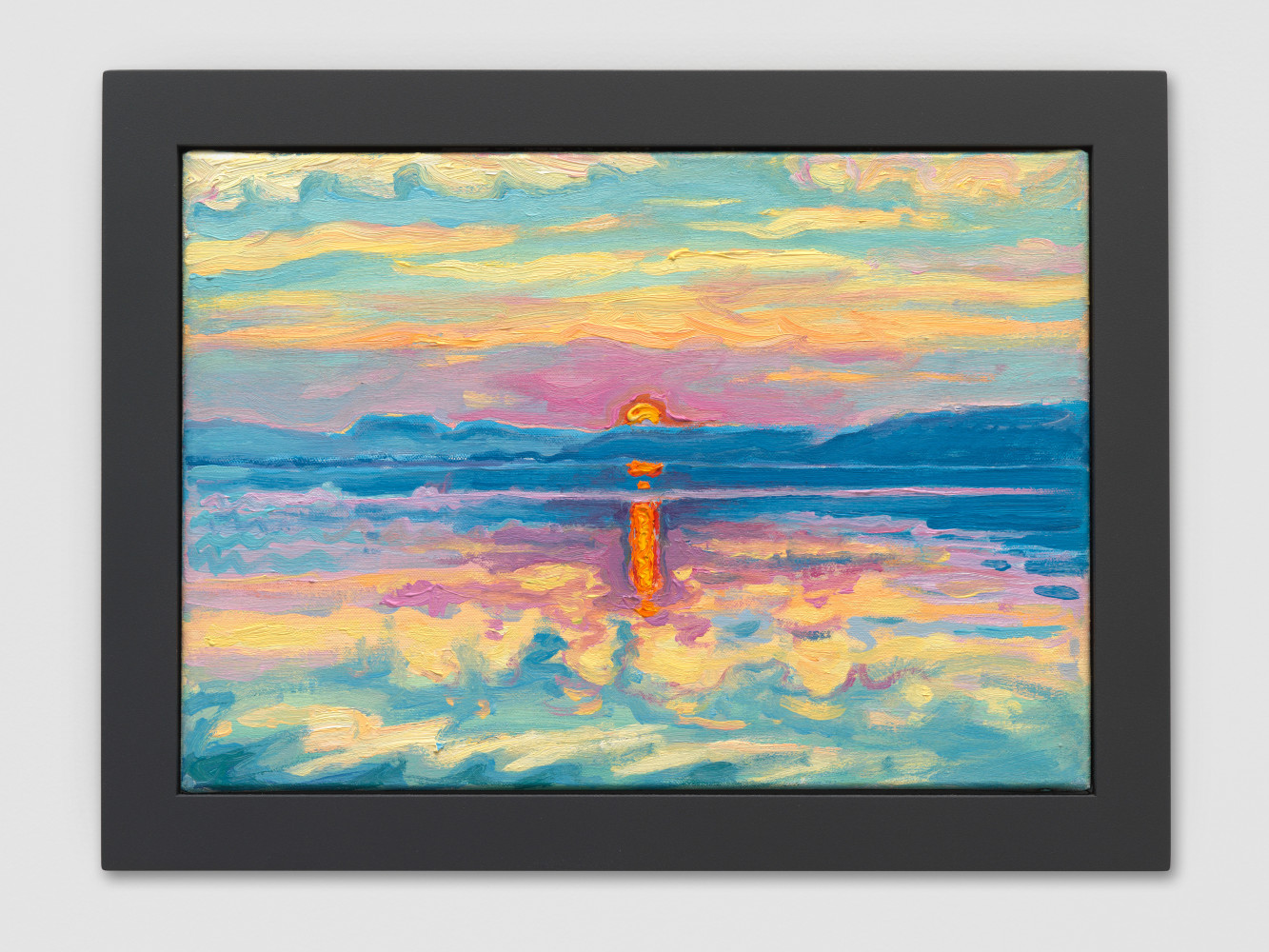 Sunrise painting by Jean-Frédéric Schnyder