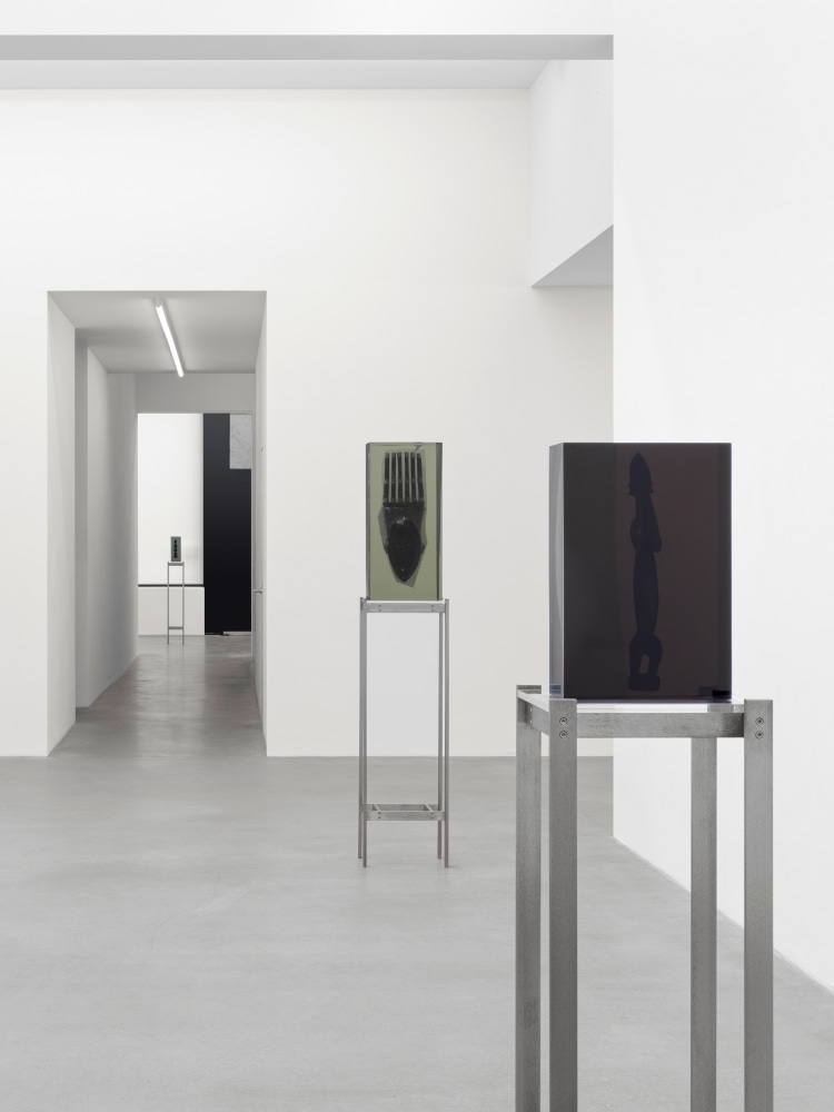 Installation view, Matthew Angelo Harrison, American Ghost, Galerie Eva Presenhuber, Waldmannstrasse, Zurich, 2024
