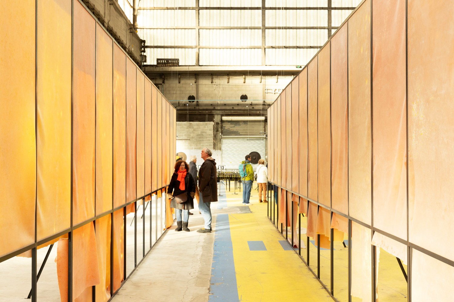 installation views of sculpture by Liesl Raff