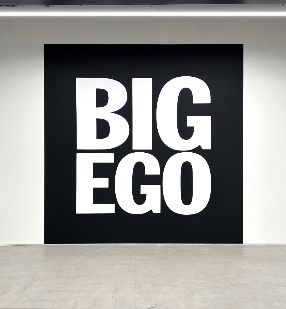 BIG EGO

2016-2024

Site specific wall painting

Ed. 1/3 + 1 AP

&amp;copy; Giorno Poetry Systems