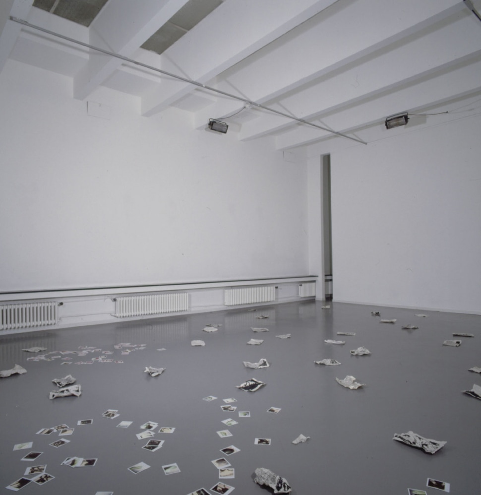 Installation view of installation by Ugo Rondinone