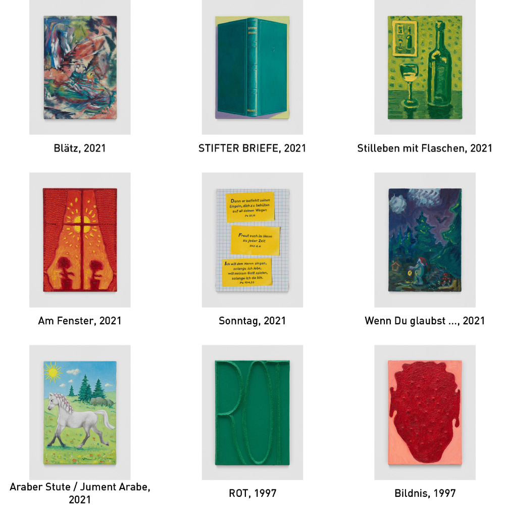 JEAN-FR&amp;Eacute;D&amp;Eacute;RIC SCHNYDER
each
Oil on canvas
30 x 21 cm / 11 3/4 x 8 1/4 in