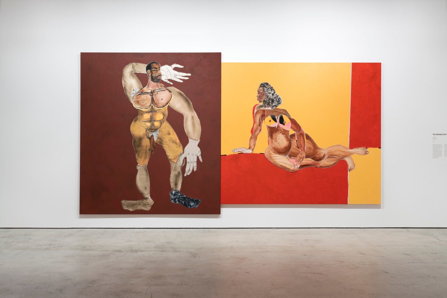 Installation view, Tschabalala Self, Around the Way, EMMA, Espoo, 2024