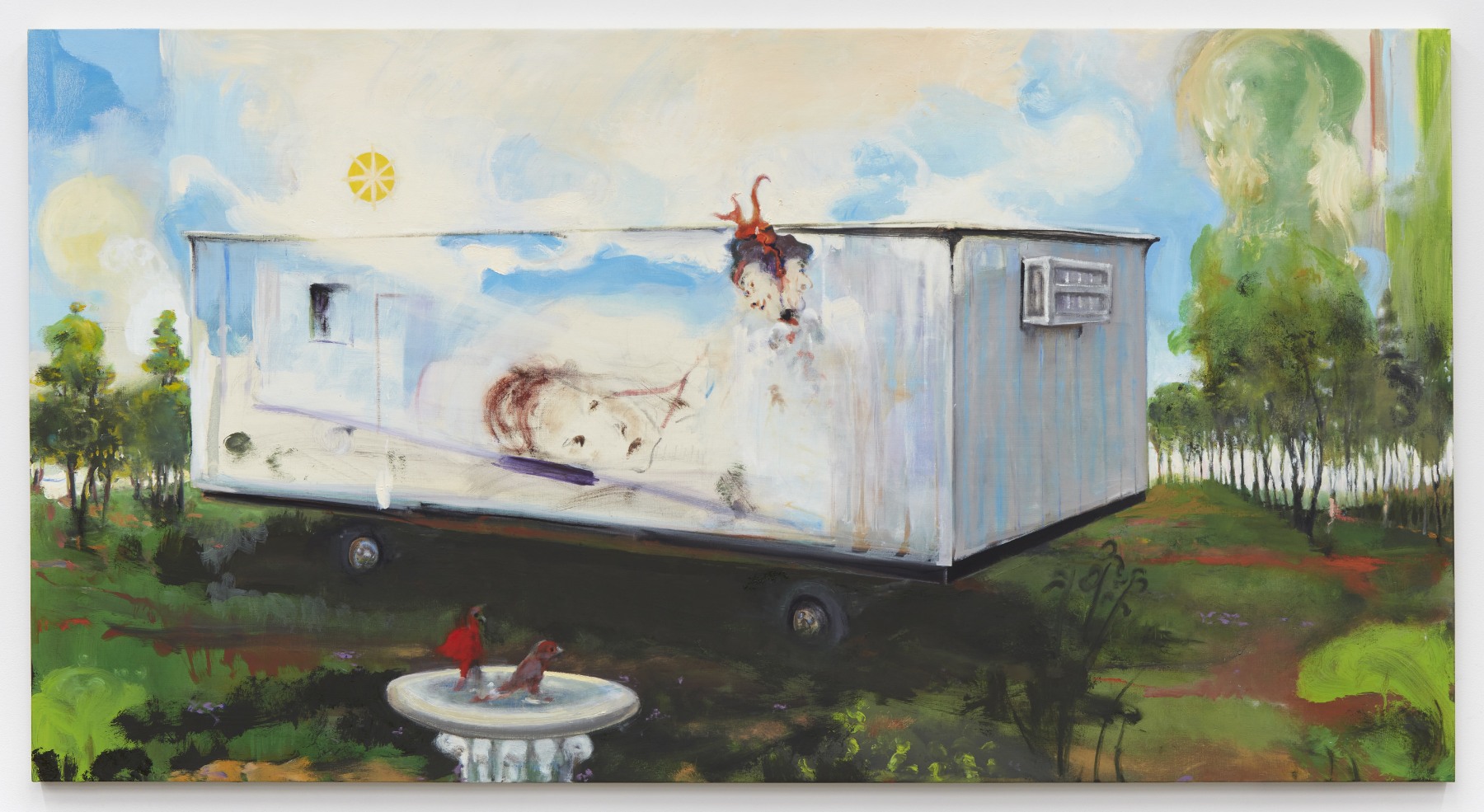 VERNE DAWSON
Pair of Cardinals
2017
Oil on wood panel
114.5 x 216 cm / 45 x 85 in
DAWSO57884