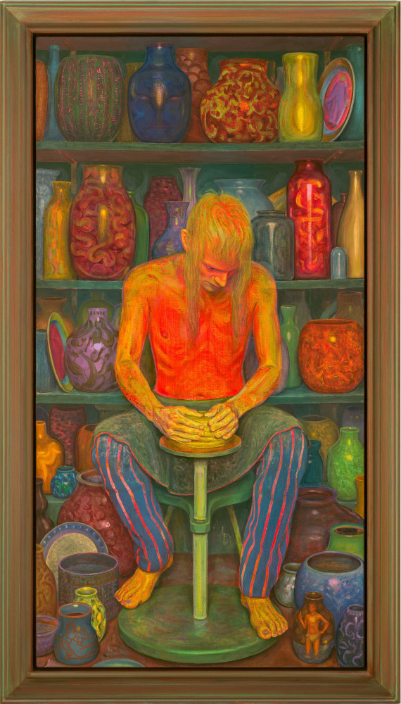 Painting by Steven Shearer